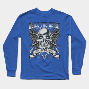 Build The Beast. And Tame It. Custom Long Sleeve T-Shirt